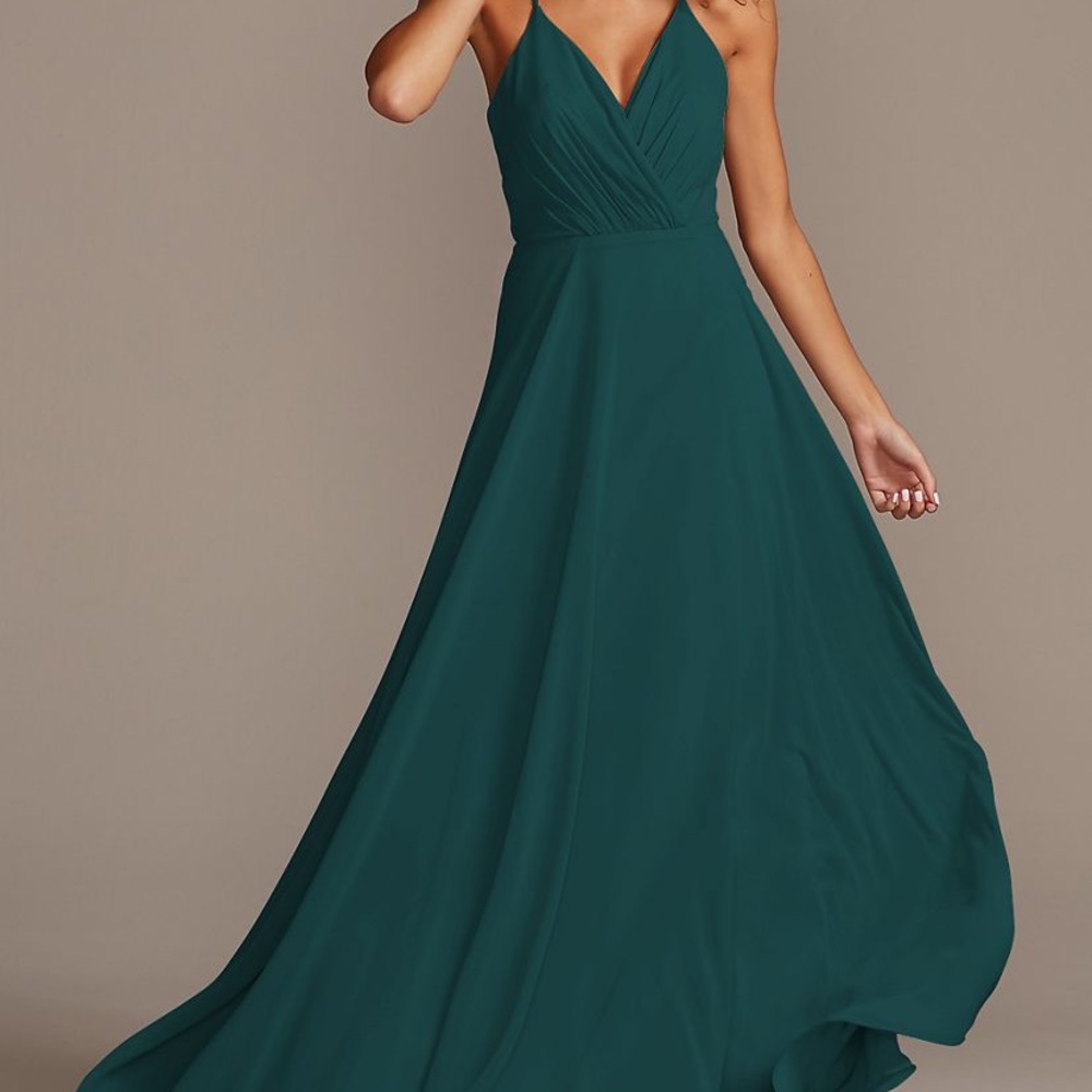 David’s bridal bridesmaid dress